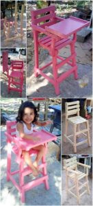 DIY Pallet Chair for Kids