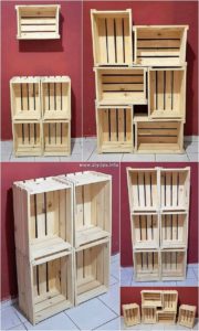 Pallet and Crates Shelving Unit