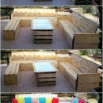 Pallet Couch and Table