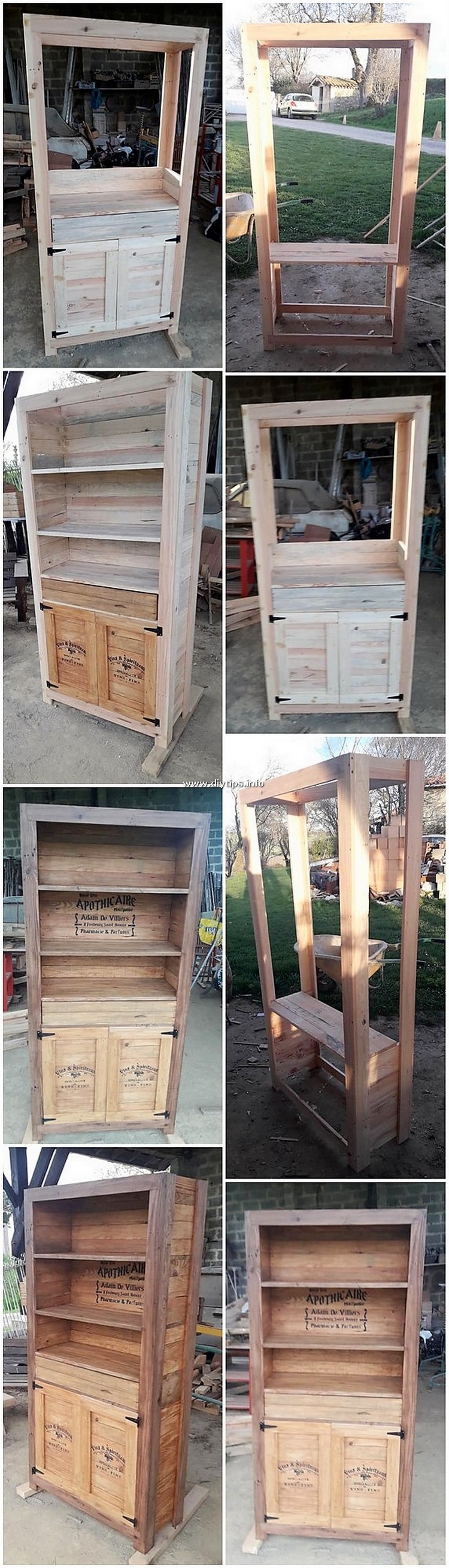 DIY Pallet Cabinet
