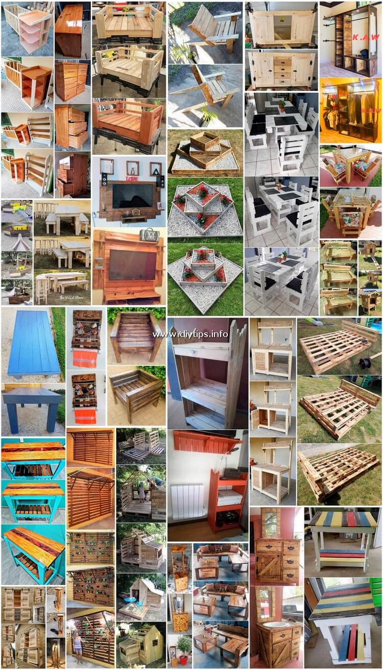30 Genius Ideas for Shipping Pallet Recycling