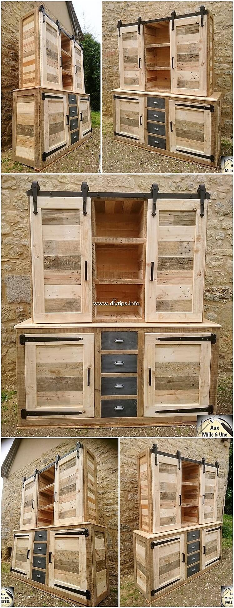 Pallet Cabinet or Wardrobe