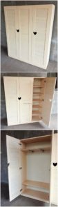 Pallet Closet or Cabinet