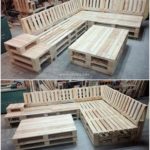 Pallet Sofa and Table