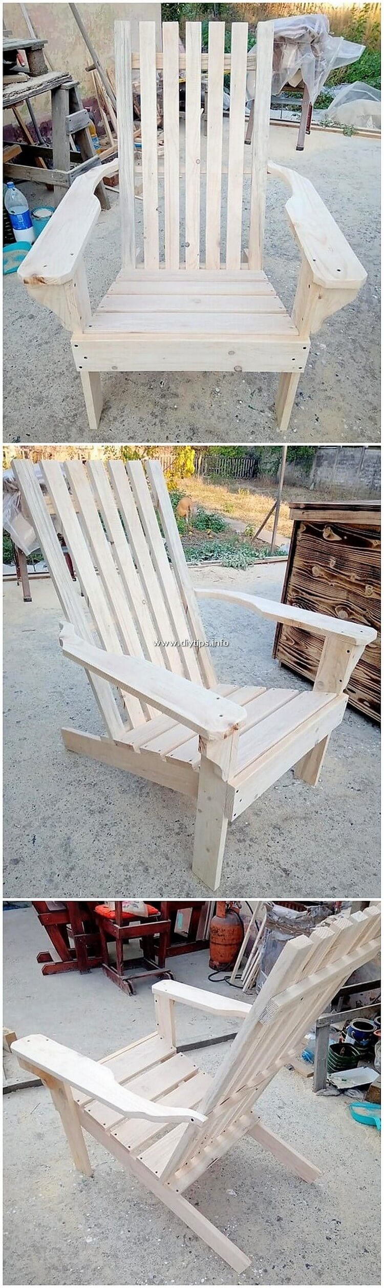Wood Pallet Chair